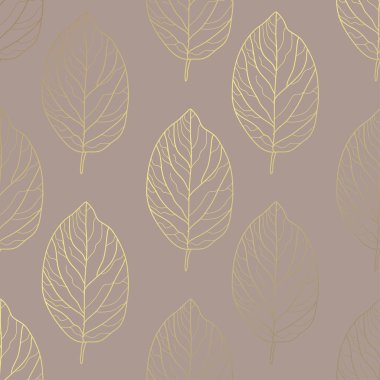 Elle çizilmiş dekoratif yaprakları, tasarım öğeleri ile zarif altın desen. Çiçek desenli davetiye, tebrik kartları, scrapbooking, baskı, hediye paketi, üretim için