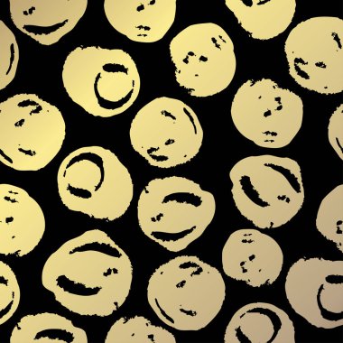 Dekoratif noktalar, tasarım öğeleri ile zarif altın desen. Grunge desen davetiye, tebrik kartları, scrapbooking, baskı, hediye paketi, üretim için