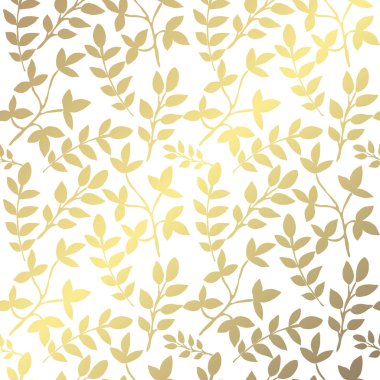 Elle çizilmiş dekoratif yaprakları, tasarım öğeleri ile zarif altın desen. Çiçek desenli davetiye, tebrik kartları, scrapbooking, baskı, hediye paketi, üretim için