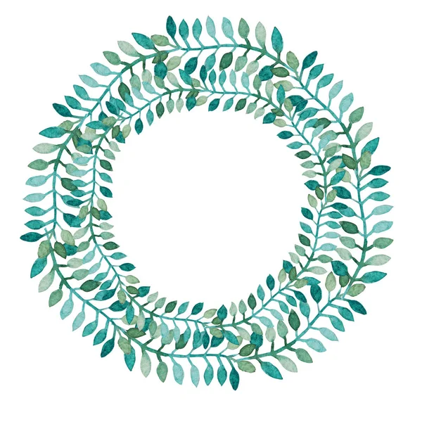 Zarif suluboya çiçek çelenk, tasarım öğesi. Kullanılabilir düğün, bebek duş, anneler günü, Sevgililer günü, rsvp, Doğum günü kartları, davetiyeler için. Boyalı çiçekler