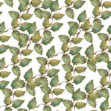 Ebegümeci ile suluboya dalları ile zarif Dikişsiz desen bırakır, tasarım öğeleri. Çiçek desenli davetiye, tebrik kartları, scrapbooking, baskı, hediye paketi, üretim için