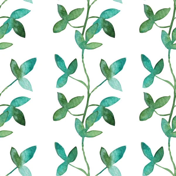 デザイン要素と水彩枝とエレガントなシームレスなパターン 招待状 グリーティングカード スクラップブッキング ギフトラップ 製造のための花のパターン — ストック写真