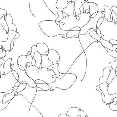 Zarif, aralıksız, gül çiçekli, tasarım elementleri. Davetiyeler, kartlar, baskı, hediye paketi, imalat, tekstil, kumaş, duvar kağıtları için çiçek deseni