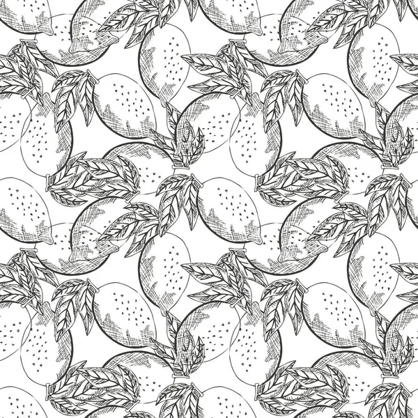 Limon meyveli, tasarım elementli zarif, pürüzsüz bir desen. Davetiyeler için meyve deseni, kartlar, baskı, hediye paketi, imalat, tekstil, kumaş, duvar kağıtları. Yemek, mutfak, vejetaryen teması