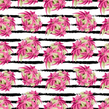 Noktalı ve dizayn elementleriyle kışın pürüzsüz desen. Davetiyeler, kartlar, baskı, hediye paketi, imalat, tekstil, kumaş, duvar kağıtları için Noel şablonu. Yeni Yıl teması