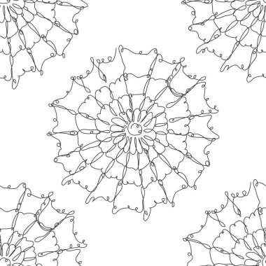 Örümcek ağları ve tasarım elementleriyle zarif, pürüzsüz bir desen. Davetiyeler, kartlar, baskı, hediye paketi, imalat, tekstil, kumaş, duvar kağıtları için web şablonu. Aralıksız çizgi sanatı