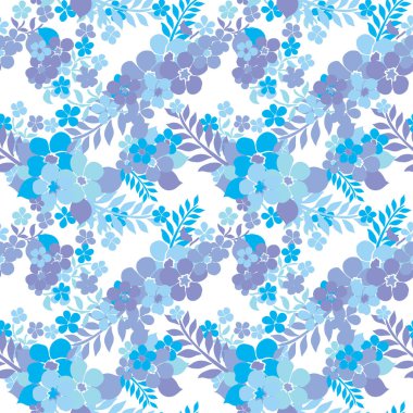 Soyut çiçekleri ve tasarım elementleri olan zarif, pürüzsüz bir desen. Davetiyeler, kartlar, baskı, hediye paketi, imalat, tekstil, kumaş, duvar kağıtları için çiçek deseni