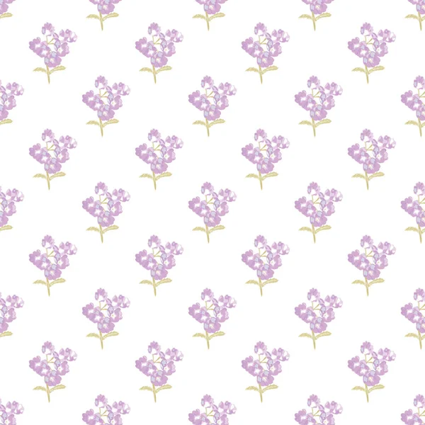 Padrão Sem Costura Elegante Com Flores Pastel Elementos Design Padrão — Vetor de Stock