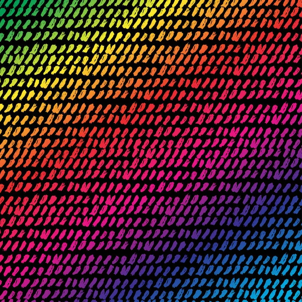 抽象的な形状 デザイン要素を持つスペクトルパターン 招待状 カード ギフトラップ ファブリック 壁紙のためのグラデーションパターン — ストックベクタ