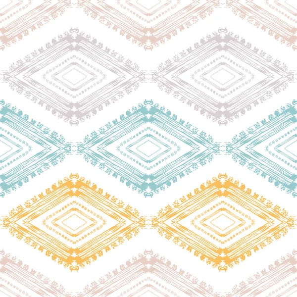 Abstract Tribal Seamless Pattern Decorations Design Elements Pastel Pattern Invitations — Stock Vector
