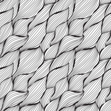 Deniz dalgaları ve tasarım elementleriyle zarif, pürüzsüz bir desen. Davetiyeler, kartlar, baskı, hediye paketi, imalat, tekstil, kumaş, duvar kağıtları için denizcilik deseni