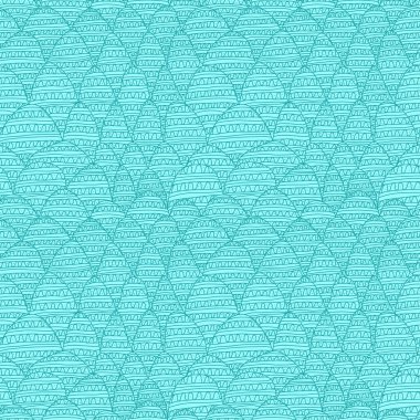 Deniz dalgaları ve tasarım elementleriyle zarif, pürüzsüz bir desen. Davetiyeler, kartlar, baskı, hediye paketi, imalat, tekstil, kumaş, duvar kağıtları için denizcilik deseni