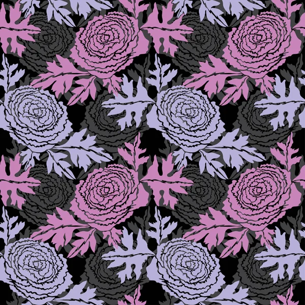 Elegant Naadloos Patroon Met Ranunculus Ranunculus Naadloos Bloemen Design Elementen — Stockvector