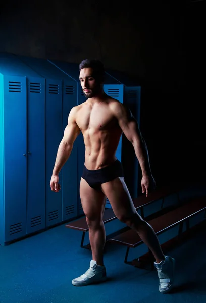 Handsome muscular athletic man — Stock Photo, Image