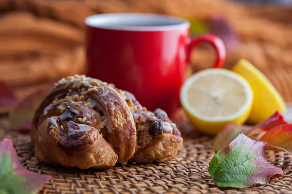 Polonês Tradicional Saint Martin Croissants Rogal Swietomarcinski Pastelaria — Fotografia de Stock