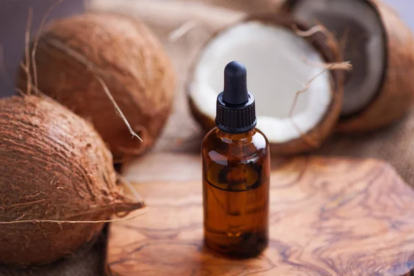 Coconut Oil Coconuts Beauty Treatment — Stock Photo, Image