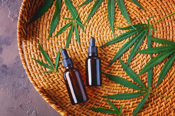 Cannabis oil extracts — Stock Photo, Image