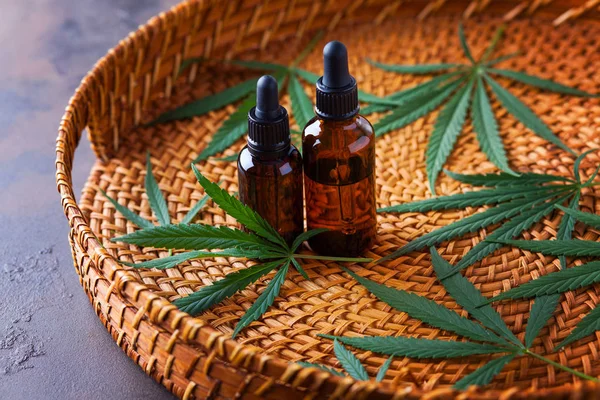 Cannabis oil extracts — Stock Photo, Image