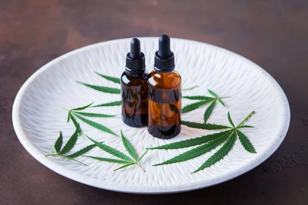 Cannabis oil extracts — Stock Photo, Image