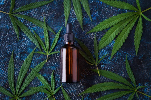 Cannabis-Öl-Extrakte — Stockfoto