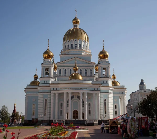 Saransk Russia July 2017 Cathedral Theodore Ushakov — Stock Photo, Image