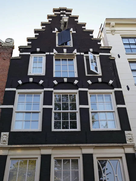 Niederlande Amsterdam Juli 2018 Altes Schönes Haus Zentrum Von Amsterdam — Stockfoto