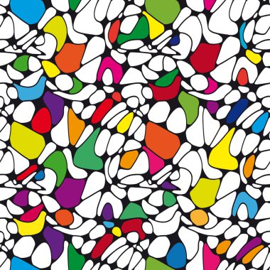 Vektör soyut kusursuz desen