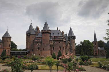 Netherlands, Utrecht - July 9, 2018: Castle De Haar.