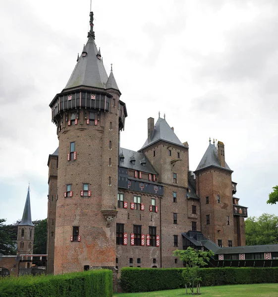 Нідерланди Утрехт Липня 2018 Castle Haar — стокове фото