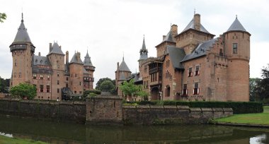 Netherlands, Utrecht - July 9, 2018: Castle De Haar.