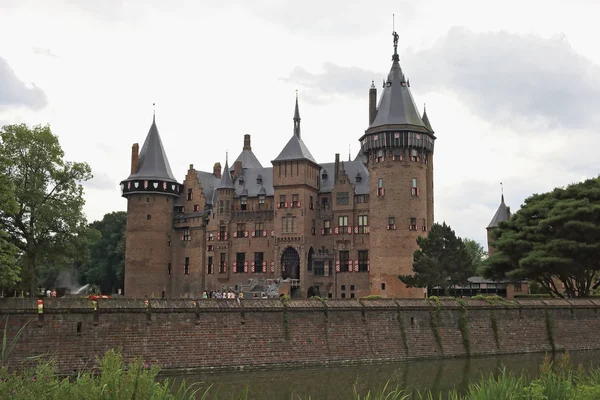 Nizozemsko Utrecht Července 2018 Hrad Haar — Stock fotografie