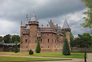 Netherlands, Utrecht - July 9, 2018: Castle De Haar.