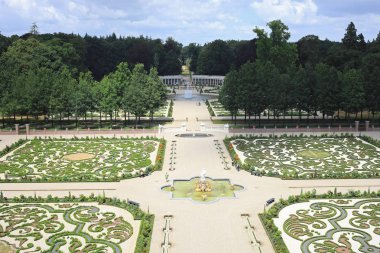 Netherlands, Apeldoorn - July 10, 2018: Het Loo Royal palace garden.