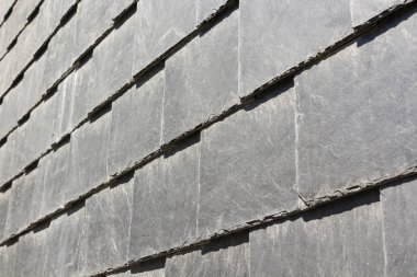 Eski kayrak kiremit soyut detay