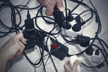 Bir sürü elektrik prizi-olanaklı kılmak aygıt. Güç tasarrufu