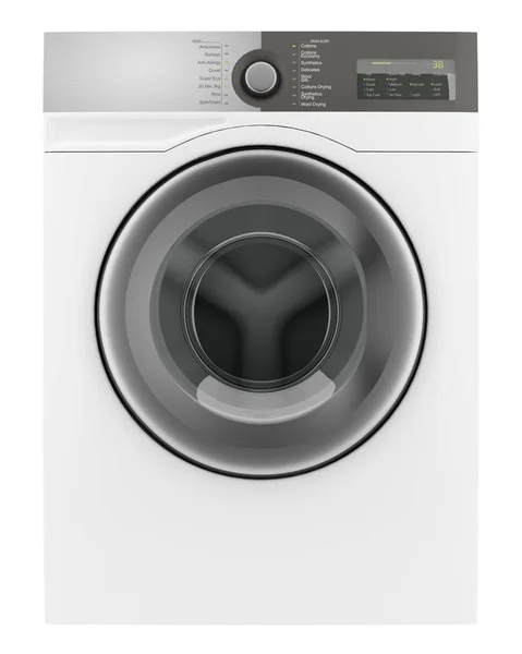 Modern Washing Machine Isolated White Background Illustration — Stock Photo, Image