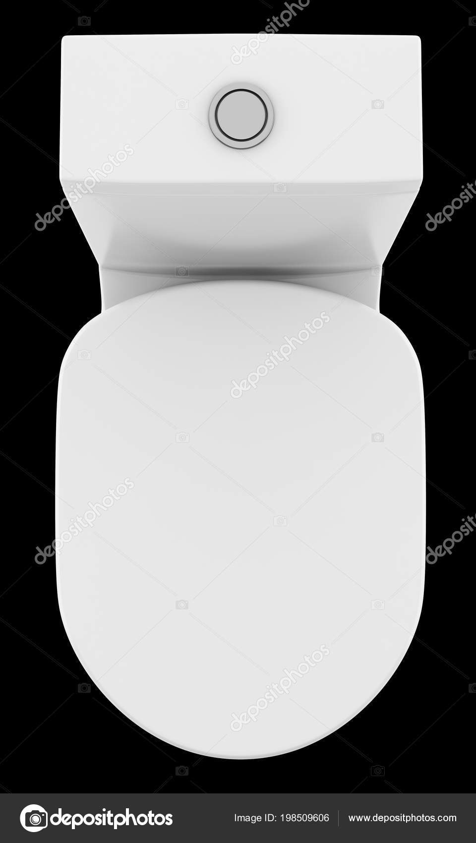 toilet seat top view
