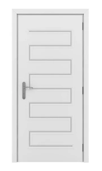 Door Isolated White Background Illustration — Stock Photo, Image