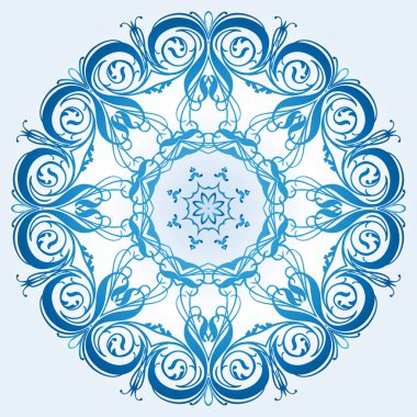 mavi unsuru ışık süsleme