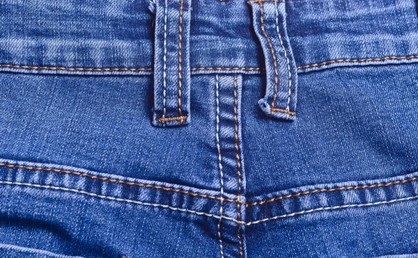 Blue Denim Good Texture Close Shot Design Creativit — Stock Photo, Image