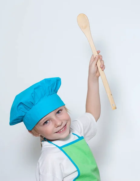 Bambino Come Cuoco — Foto Stock
