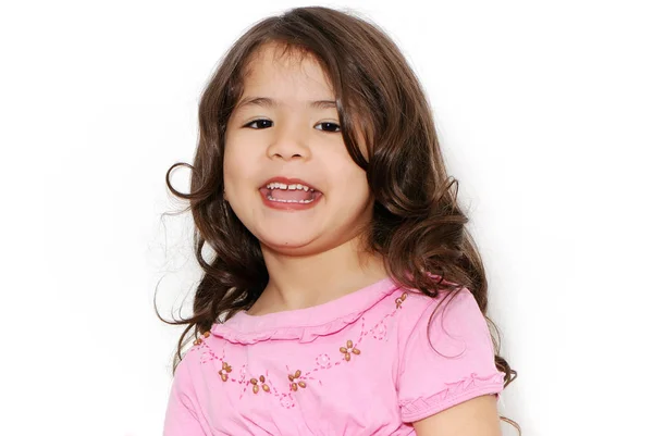 Портрет Краси Латинська Маленька Дівчинка — стокове фото