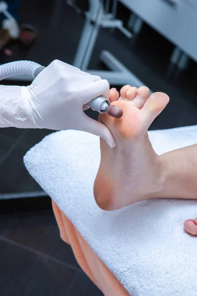 Foot Cleaning Beauty Salon — Stock Photo, Image