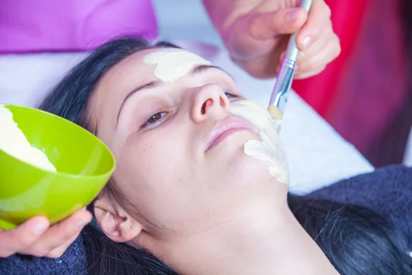 Mask Face Beauty Salon — Stock Photo, Image