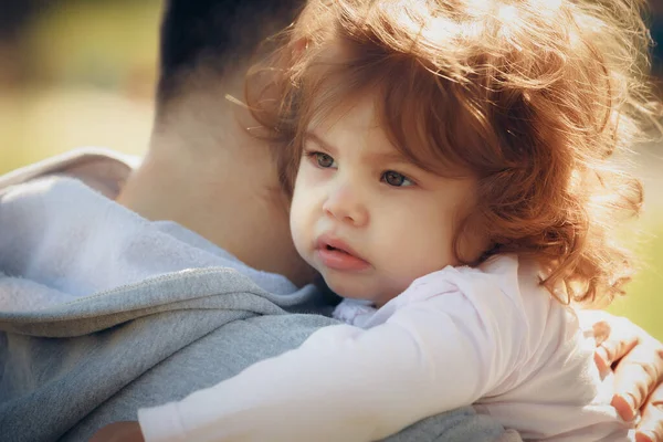 Pai Com Bebê — Fotografia de Stock