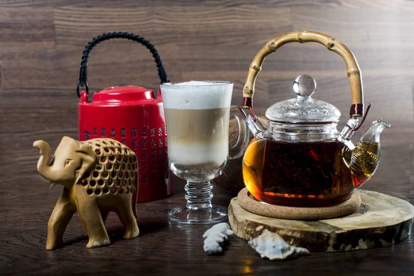酿造的中国茶 — 图库照片