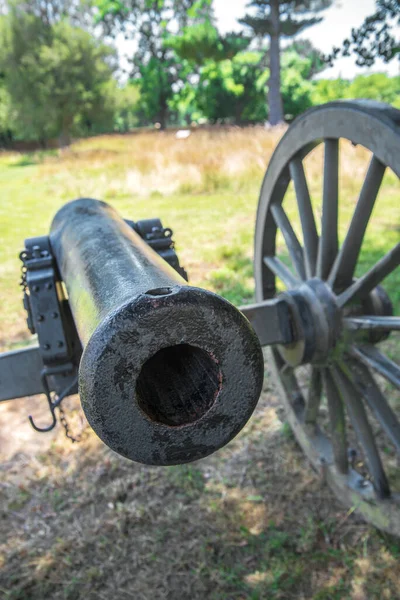 Barrel Medieval Gun — Stock Photo, Image