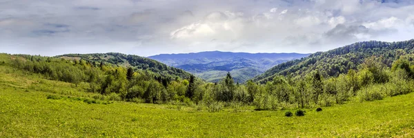 Paysage Des Montagnes Des Carpates Parc National Skolevski Beskidy Région — Photo
