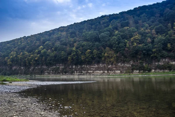 Dniester paesaggio fluviale — Foto Stock