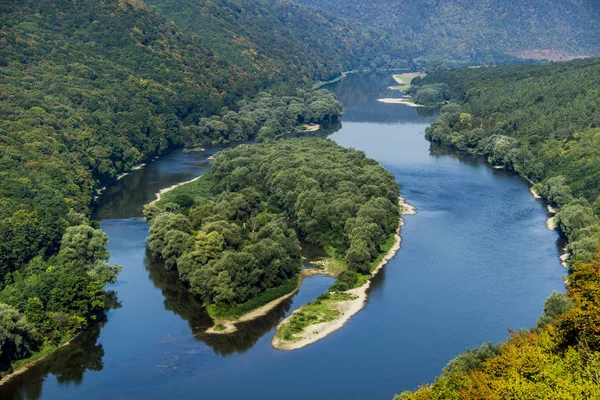 Bellissime isole su Dniester — Foto Stock